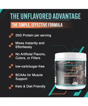 100% Whey Protein Powder - Unflavored Protein for Muscle Gain & Recovery - Post & Pre Workout Powder for Smooth Texture & Great Versatility - A Clean Dietary Supplement for Active & Healthy Lifestyles - Buy Online on GoSupps.com