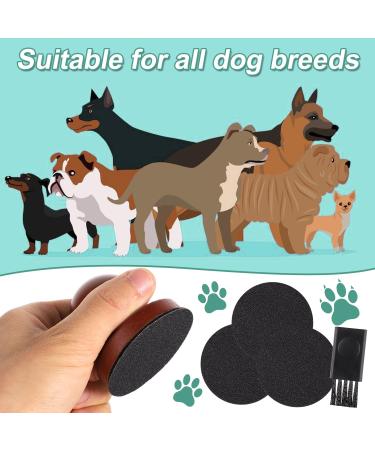 Lazy Dog Nail File & Trimmer - Ergonomic Wood Design with Replaceable Sandpaper & Cleaning Brush for Stress-Free Pet Grooming - Buy Online on GoSupps.com