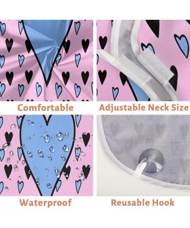 Love Heart Beard Bib Apron | Beard Hair Catcher for Men | Perfect Gift for Dad & Husband - Father's Day Christmas Anniversary - Buy Online on GoSupps.com