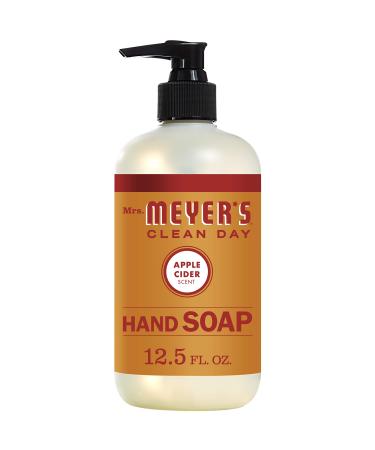 Mrs Meyer's  Apple Cider Hand Soap  12.5 Fl Oz Bottle Apple Cider 12.5 Fl Oz (Pack of 1)