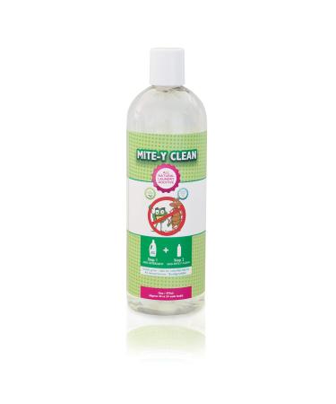 Mitey Clean All-Natural Hypoallergenic Laundry Additive - 16 Fl Oz - Allergy Irritant & Odor Remover Safe for Sensitive Skin & Fabrics Eco-Friendly Formula