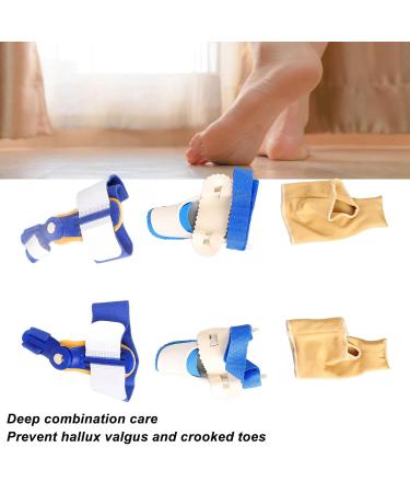 Toe Correction Bunion Corrector Set | Adjustable Day-Night Support for Big Toe Relief & Valgus Correction - Buy Online on GoSupps.com