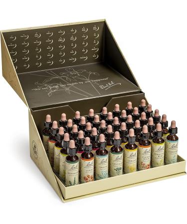 Bach Flower Remedies 1-38 Set - 20ml Bottles for Emotional Wellness - Buy Online on GoSupps.com