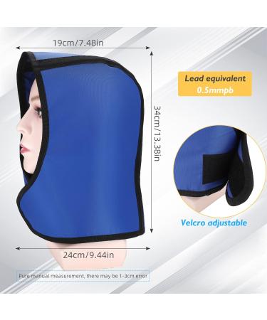faruijie Lead caps - 0.5mmpb X-Ray Hat with Thyroid Shield for Adult - Buy Online on GoSupps.com