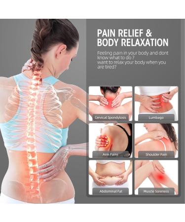 Wireless Tens Unit Muscle Stimulator | Relieve Muscle Soreness & Sciatica Pain | Promote Blood Circulation | 6 Speed Settings - Buy Online on GoSupps.com