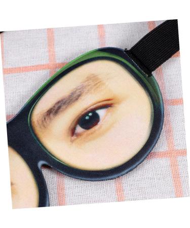 Funny 3D Glasses Eyeshade Sleep Mask for Kids | Minkissy Skull Hair Tie & Storage Bag | International Shipping - Buy Online on GoSupps.com