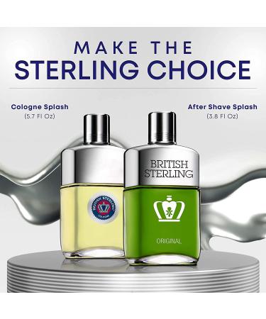British Sterling by Dana Aftershave for Men - 3.8 oz - Buy Online on GoSupps.com