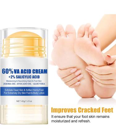 2 x moisturizing and anticracking foot cream 40 g longlasting moisturizing cream provides your feet with moisture makes them supple cares for dry and cracked skin with aloe verer - Buy Online on GoSupps.com