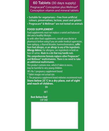 THREE PACKS of Vitabiotics Pregnacare His & Hers by Vitabiotics - Buy Online on GoSupps.com