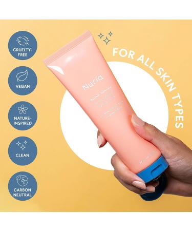 Nuria Defend Face Exfoliator - Gentle Exfoliating Scrub (120mL) | Non-Microbead Formula for Men & Women - Skin Care Essential - Buy Online on GoSupps.com