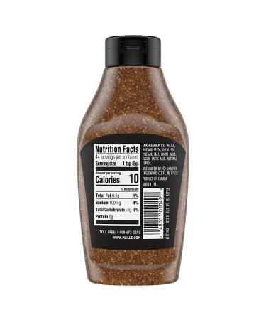 Maille Gluten Free Mustard 8.5 oz Squeeze Bottle for Marinades, Sauces & Recipes - Kosher Certified - Buy Online on GoSupps.com