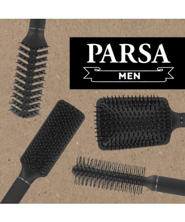 PARSA Men's Hairbrush | Revitalizing Massage Brush for Fine Hair Styling - Shop Now! - Buy Online on GoSupps.com