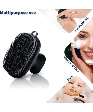 Silicone Face Scrubber - Gentle Exfoliator & Massager | Remove Dead Skin | Bathroom Accessory - Buy Online on GoSupps.com