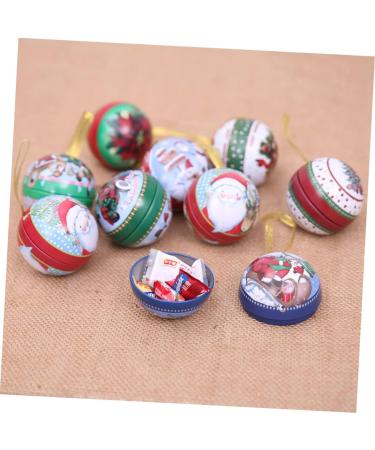 OUNONA Christmas Candy Tin 1 Pc Christmas Tree Hanging Decorations Afro Soap Mold Candy Boxes Container Food As Shown 1 pcs - Buy Online on GoSupps.com