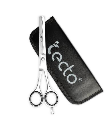 TECTO Professional Hair Thinning Scissors Stainless Steel Thinning Barber Hair Cutting Scissors with Razor-Sharp Blades & Fixed Screw for Men Women Kids Hair Shears for Home & Salon