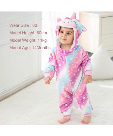 COOKY.D Unisex Winter Hooded Romper Jumpsuit - 18-24 Months Star Design - Buy Online on GoSupps.com