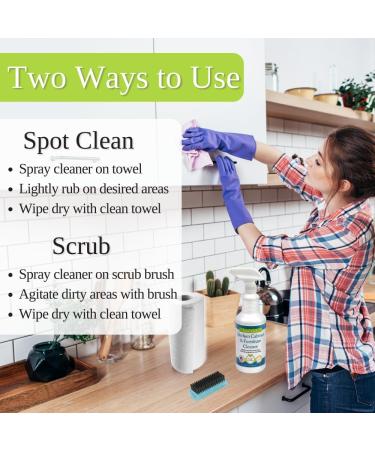 Plant-Based Kitchen Cabinet Cleaner - Eco-Friendly 32 fl oz Everyday Cleaning Solution - Buy Online on GoSupps.com