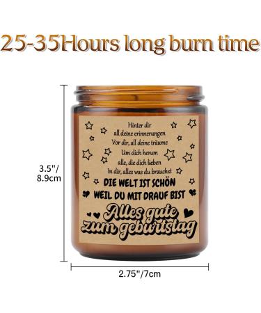 Kaayee Aromatherapy Candle - Perfect Birthday Gift for Women | Ideal for Best Friends Family & Colleagues | Special Gifts for 18th 40th & 50th Birthdays - Buy Online on GoSupps.com