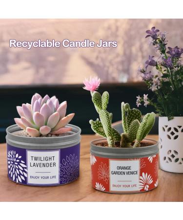 Buy 3 Pack Scented Candles - Long Lasting Soy Candles | Valentine's Day Gifts | Aromatherapy: Lavender Orange Blossom Mahogany | International Shipping Available - Buy Online on GoSupps.com