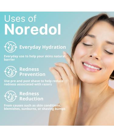 Noredol Rejuvenation Gel | Redness Relief for Oily & Blemish-Prone Skin | Patented 1 4-Cyclohexanediol + Zinc & Vitamin A | Mattifying Pore Minimizer & Antioxidant | Fragrance-Free (1 oz) 1 Ounce (Pack of 1) - Buy Online on GoSupps.com