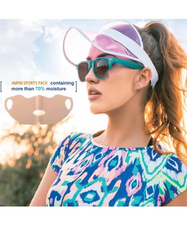 AMPM Sports Pack Cooling Mask - 2 Pack, Stay Cool Outdoors, Skincare Ingredients, 24 Hours Cooling - Large - Buy Online on GoSupps.com