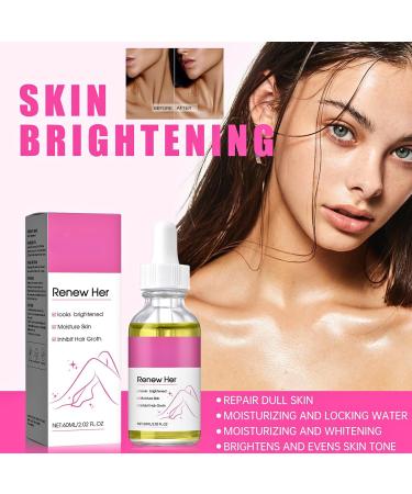 Brightening Body Oil Natural Rejuvenating Oil for Dark Spots Lightening Body Oil Dark Spot Remover ForBody Skin Lightening Repairs Dull Skin Skin Lightening Brightens Even Skin Tone 60ML - Buy Online on GoSupps.com