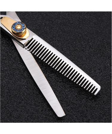 Shears for Hair Cutting 6 Inch Hairdressing Scissors Barber Scissors Thinning Scissors Hairdressing Scissors Hair Cutting Kit Gold Thinning B - Buy Online on GoSupps.com