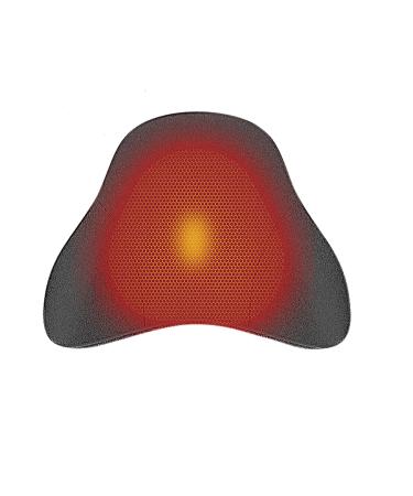 Lumbar Support Massager Pad for Chair Lower Back Support Pillow for Driving Fatigue Back Pain Relie with 3 Heating Levels