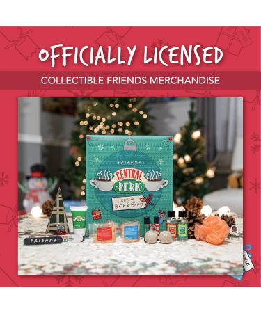 Paladone Days of Bath Advent Central Perk 12 Days Bath Advent Calendar Friends TV Show Countdown to Christmas No Color - Buy Online on GoSupps.com