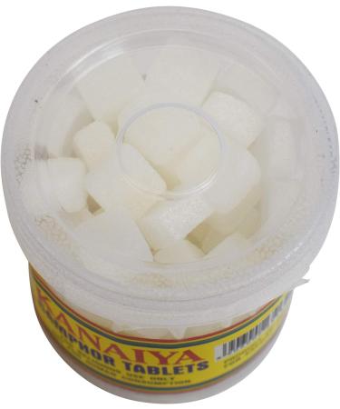 Kanaiya Marshal Camphor Tablets - 100g (32 Tablets) from India - Buy Online on GoSupps.com