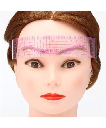 Eyebrow Stamp Shaping Kits Eyebrow Ruler Makeup Microblading Measuring Shaper Reusable Eyebrow Stencil Eyebrow Shaping Template - Buy Online on GoSupps.com