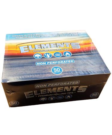 Elements Filtertips Tips unperforated (50x50) new design - Buy Online on GoSupps.com