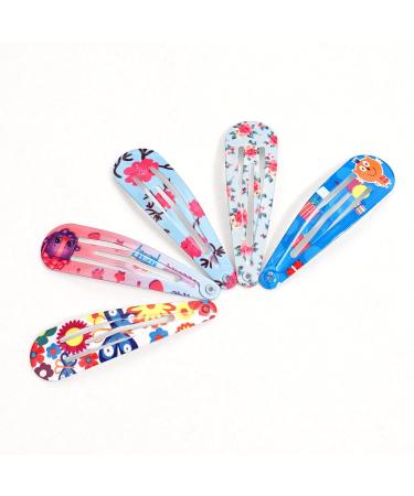 120 Pcs 2 Inch Metal Barrettes Snap Hair Clips - Cute Candy Color Hair Pins for Girls, Teens, and Women - 40 Assorted Colors - Perfect for Birthday Party Gifts - Buy Online on GoSupps.com