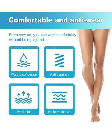 Chafe Protection Skin Tape 10PCS - Thigh Anti Chafing Pads for Inner Thighs - Invisible Body Friction Tape Patches - Buy Online on GoSupps.com