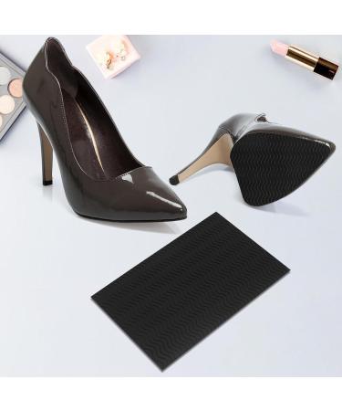Shoe Sole Protector for High Heels & Leather Shoes - 6 Pack Black Protection Pad (3.9" x 5.9") | Women's & Men's Shoe Care - Buy Online on GoSupps.com