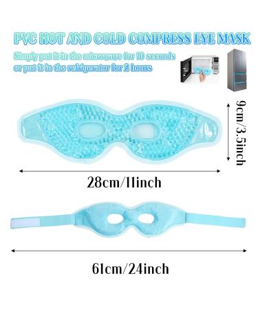 Anseom Eye Mask Cooling - Reusable 2-Pack for Dark Circles Swollen Eyes & Migraine Relief - Cool Eye Mask for Fatigue - Buy Online on GoSupps.com