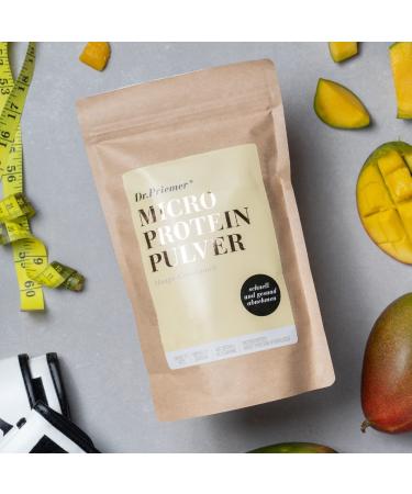 Micro Protein Powder 500g Mango Flavor Hydrolyzed Whey Protein by Dr. Priemer