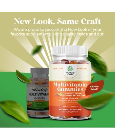 Potent Daily Multivitamin Gummies for Adults - 90 Non-GMO & Gluten-Free Wellness Blend for Energy & Immunity - Buy Online on GoSupps.com