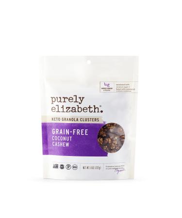 purely elizabeth Coconut Cashew Grain-Free & Gluten Free Granola, 0.5 Pound, 8 Ounce