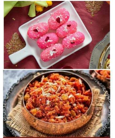Two Different Types Of Delicious Indian Traditional Sweets Raksha Bandhan Marriage Diwali Holi Ganesh Chaturthi Festival Treat For Family & Friends (2 375g Each) (Green Pista Barfi & Milk Cake) Green Pista Barfi And Milk Cake - Buy Online on GoSupps.com
