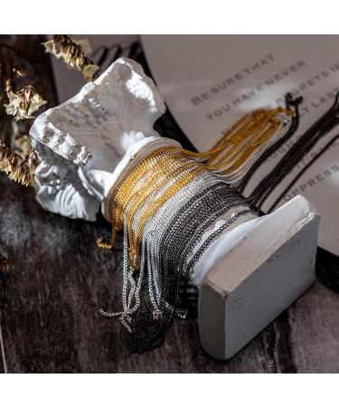 NICENEEDED 18 Strips Metal Nail Art Chains Nail Jewelry Chains Alloy Nail Chains Punk Nail Charms Nail Ornaments Nail Jewels Nail Art Studs for Nail Decoration - Buy Online on GoSupps.com