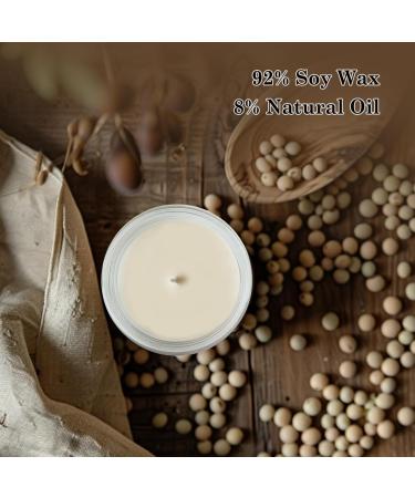 Vintage Oak Scented Candles | Aromatherapy Gift for Home | Eco-Friendly Soy Candles in White Jar | Perfect Gift for Him & Her - Buy Online on GoSupps.com