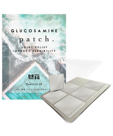 Dr. Steven Gabriel | Glucosamine Topical Patch | Doctor Formulated | Joint Relief Improve Flexibility | Chrondroitin - 30 Day Supply