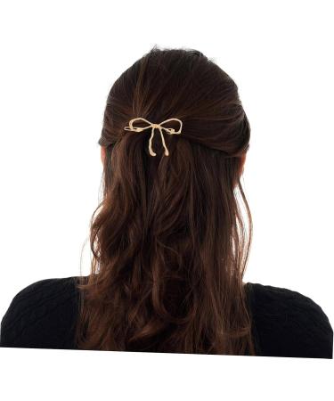 FRCOLOR Bow Hairpin Hair Pin Hair Accessories Tiara Hair Clips Hair Barrettes Cute Hair Clip Bow Clip for Girl Hair Bows Clip for Girls Girl Hair Bow Clip Copper Miss Headgear Fashion - Buy Online on GoSupps.com