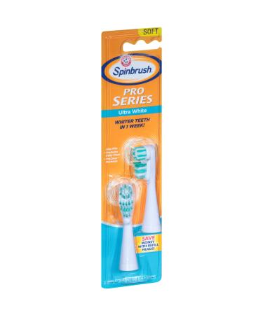 Spinbrush Pro Replace Sft Size 2ct