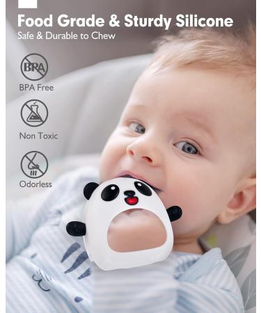 2 PCS Baby Books & Teethers Set - Teething Toys for Babies 0-6-12 Months - Buy Online on GoSupps.com