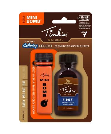 Tink # 1 doe deer lure-p (1-ounce) - Buy Online on GoSupps.com