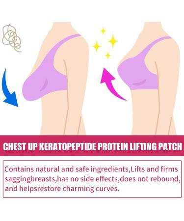 Silicone Chest Lift Pads Wrinkle Reduction Bust Enhancement Elastic and Firming Improve Curves Attractive Looking Easy to Use - Buy Online on GoSupps.com
