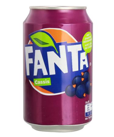 Fanta Fanta Blackcurrant Iced Drink 0.33L Can