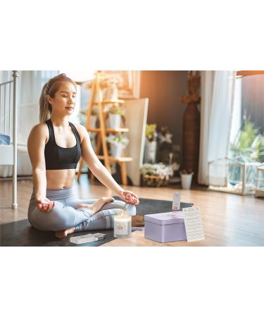 Manifestation Kit Meditation Accessories  Spiritual Room dcor  White Sage Candle 36 pc Positive Affirmations Cards Healing Stones for Meditation/Spiritual Healing/Smudging - Buy Online on GoSupps.com